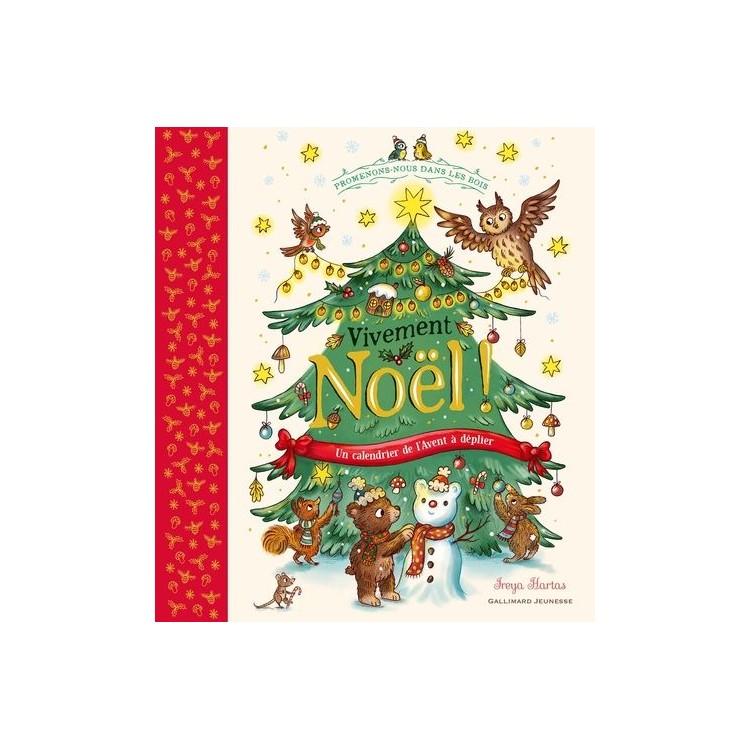 Vivement Noël ! Un calendrier de l'Avent à déplier