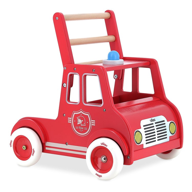 Chariot de marche - Camion de pompiers