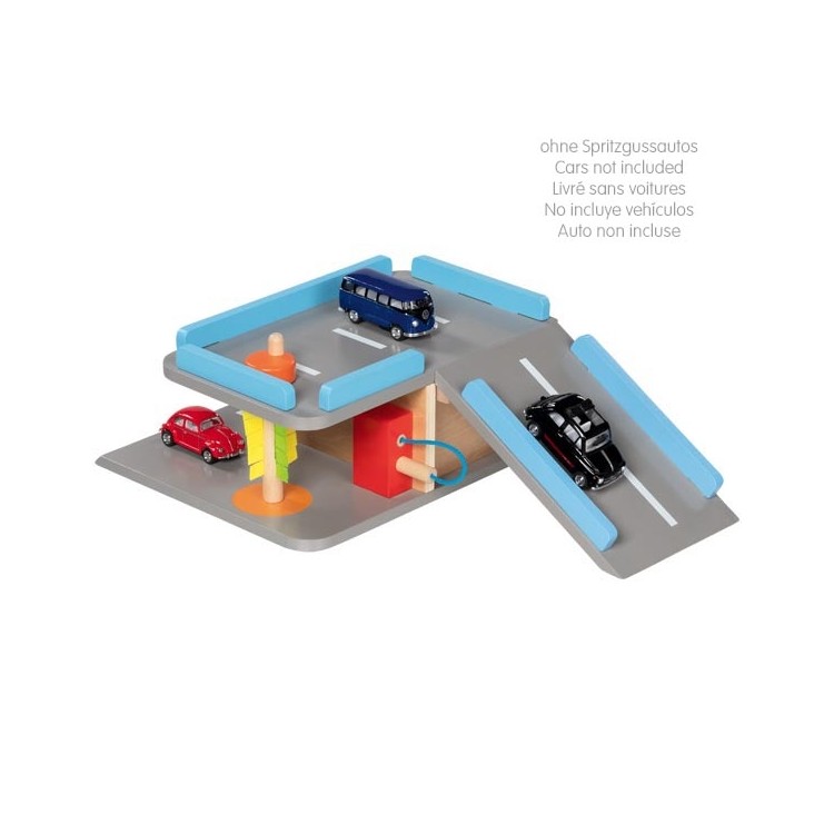 Parking de ville - Garage en bois