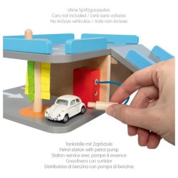 Parking de ville - Garage en bois