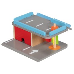 Parking de ville - Garage en bois