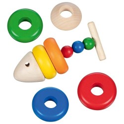 Coffret de jeux d'éveil bois