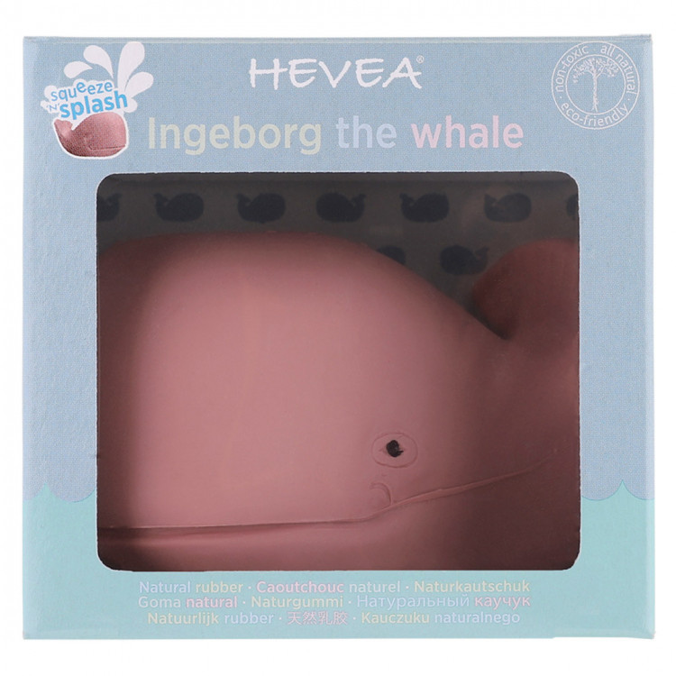 Jeu de bain baleine "SPLASH" en caoutchouc Jeu de bain baleine "SPLASH" en caoutchouc
