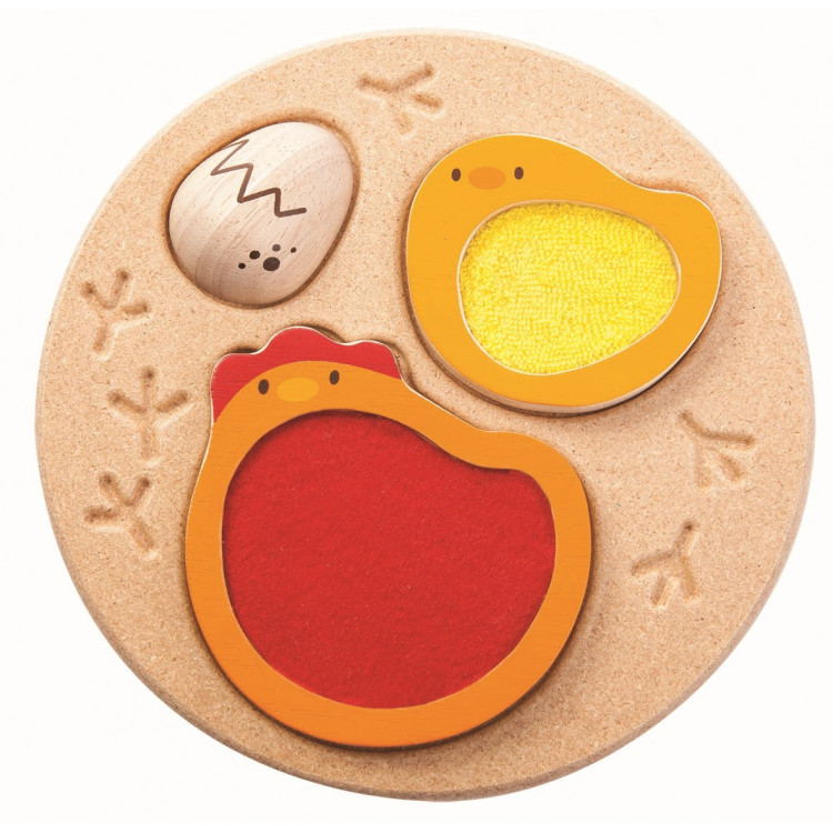 Puzzle Poule-Oeuf - Le Toucher Puzzle Poule-Oeuf - Le Toucher
