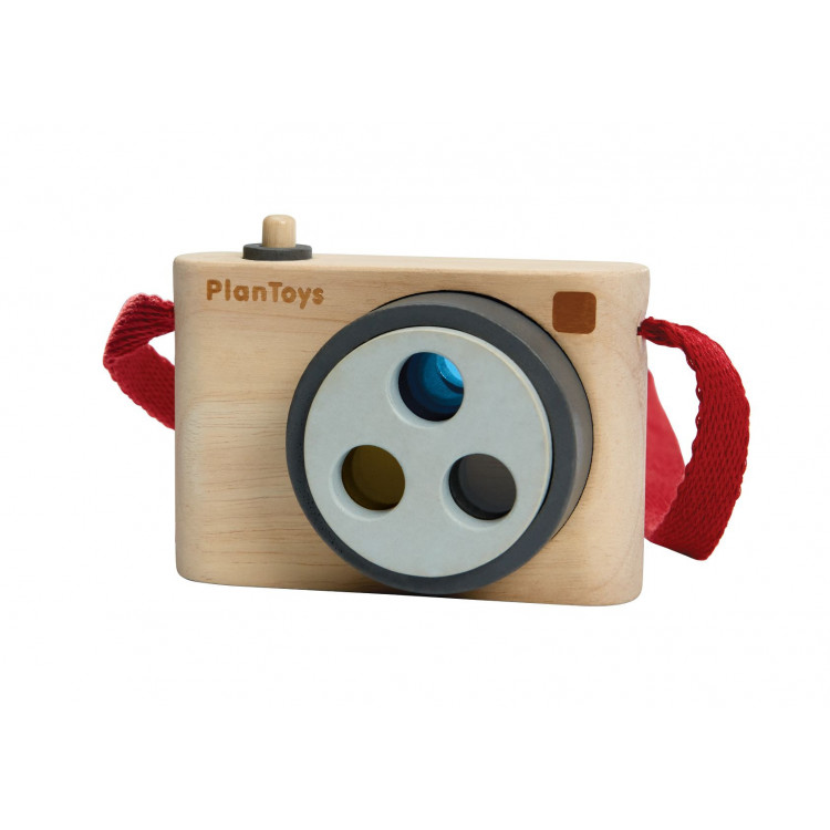 Appareil photo en bois avec 3 filtres Appareil photo en bois avec 3 filtres
