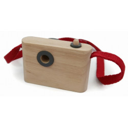 Appareil photo en bois avec 3 filtres