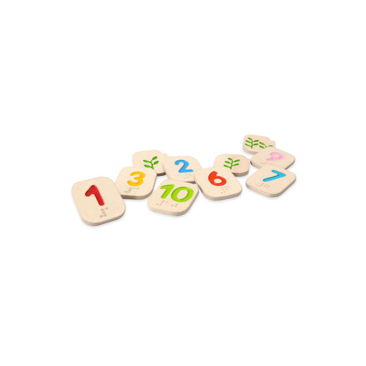 Apprendre les chiffres en braille Apprendre les chiffres en braille