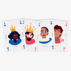 Jeu de cartes - La bataille féministe