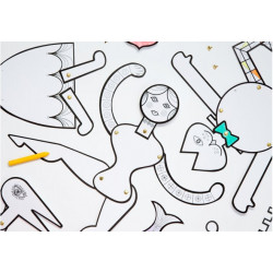 Jeu à colorier - The Coloring Toy Eames