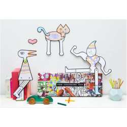 Jeu à colorier - The Coloring Toy Eames