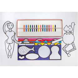 Jeu à colorier - The Coloring Toy Eames