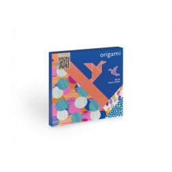 Kit d'origami - 36 papiers imprimés