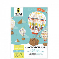 Kit créatif Mes Montgolfières