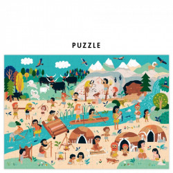 Mon Puzzle à remonter le temps - Préhistoire