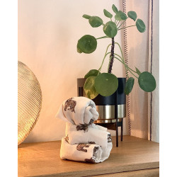 Lot de 2 langes en gaze de coton