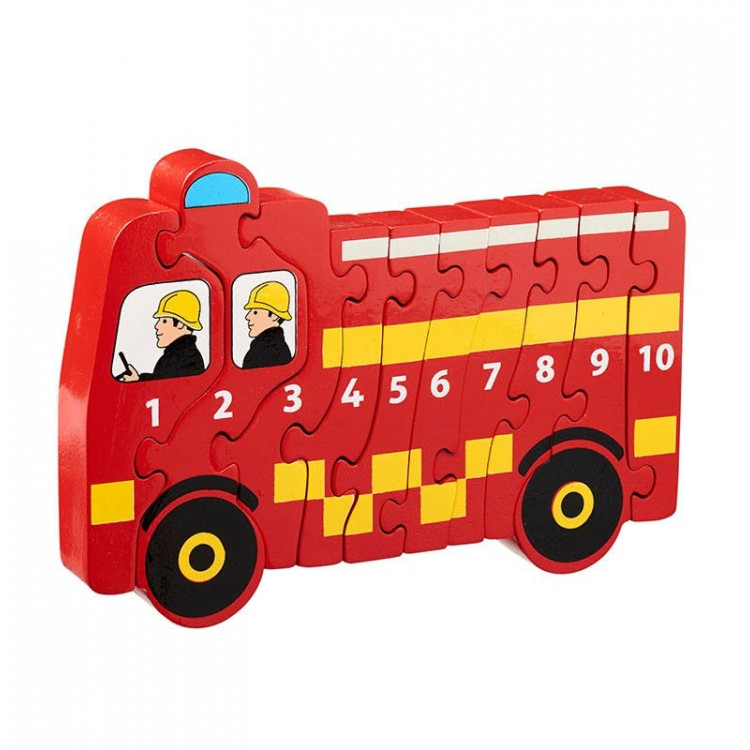 Puzzle équitable - Camion de pompier Puzzle équitable - Camion de pompier