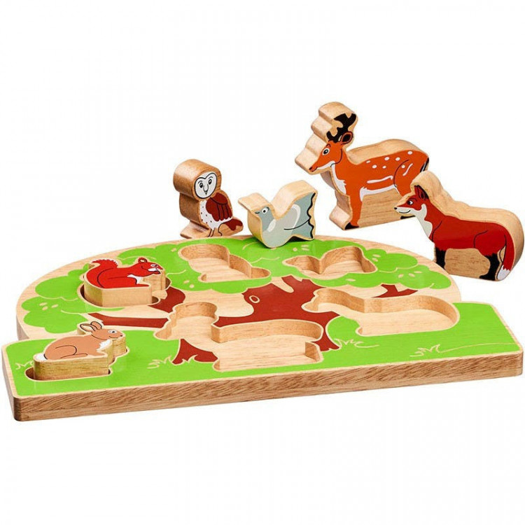 Puzzle équitable bébé - La forêt Puzzle équitable bébé - La forêt