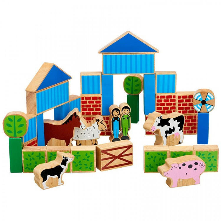 Cubes équitables - La Ferme - 40 pièces Cubes équitables - La Ferme - 40 pièces