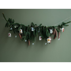 Décorations de Noël a suspendre - Animaux des bois