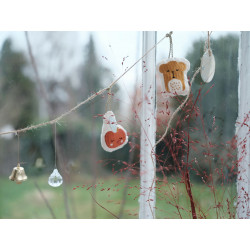 Décorations de Noël à suspendre - Forêt