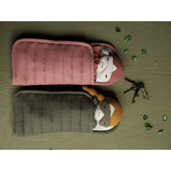 Duvet zippé pour poupée - 35cm