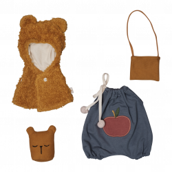 Set de vêtements de poupée - Ours
