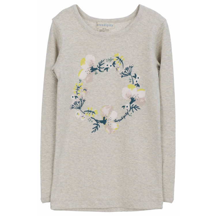 T-shirt manches longues "Powder Flower"