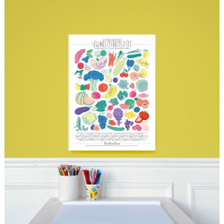 Affiche QuiQueQuoi Saison été - 30x40 cm