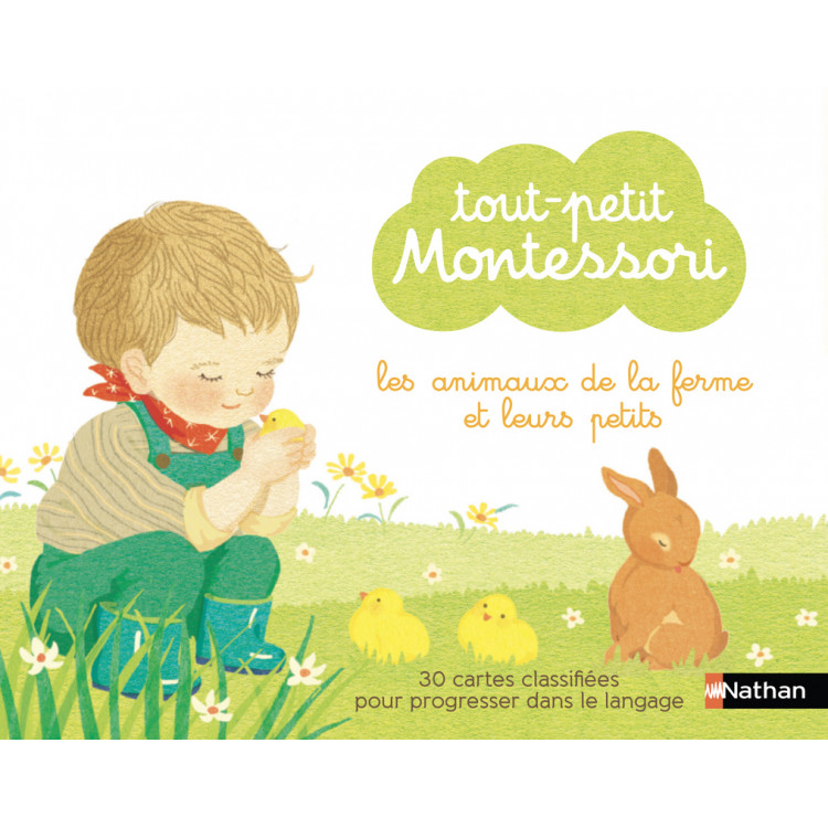 Coffret Tout-Petit Montessori - Les animaux de la ferme et leurs petits