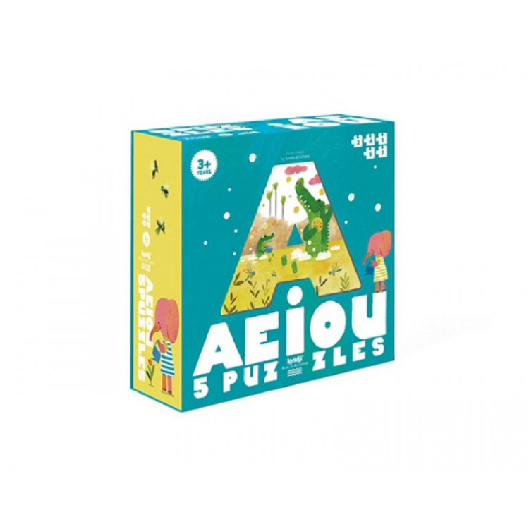 Puzzle : AEIOU 3 ans Puzzle : AEIOU 3 ans