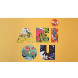Puzzle : AEIOU 3 ans