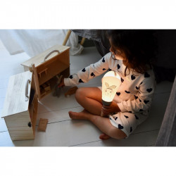 Lampe nomade "Passe-partout" Lapin nude