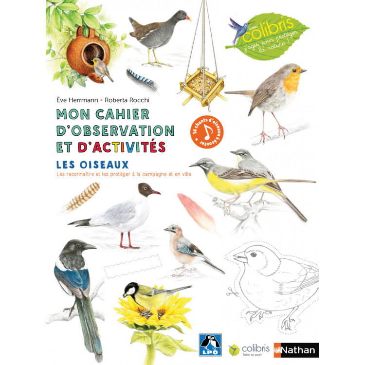 Mon Cahier d'Observation et d'Activités - Les oiseaux