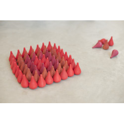 Mandala - 36 petites flammes