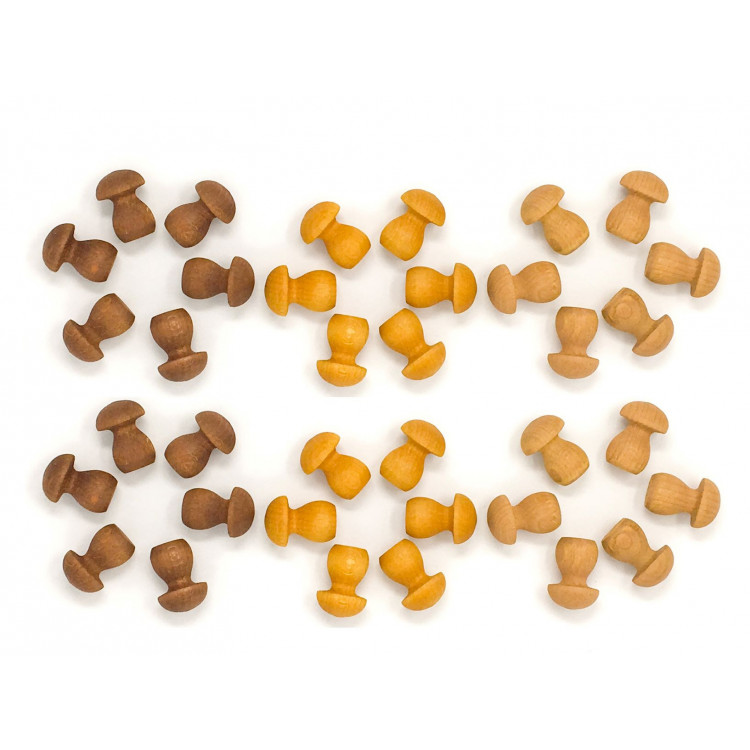 Mandala - 36 petits champignons Mandala - 36 petits champignons