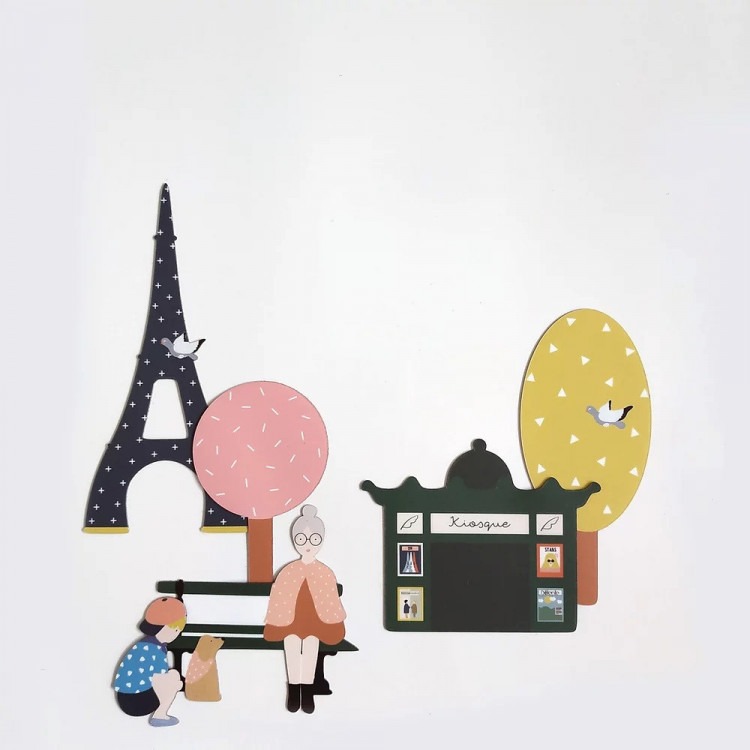 Magnets souples superposables - La Fabrikaparis Magnets souples superposables - La Fabrikaparis