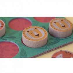 Tic Tac Toe - jeu de morpion en bois