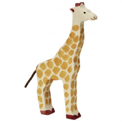 Girafe – bois peint main