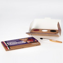 Kit maquillage 3 couleurs "Diable et araignée"