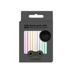 Réflecteurs pour rayons de roues de vélo