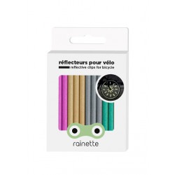 Réflecteurs pour rayons de roues de vélo