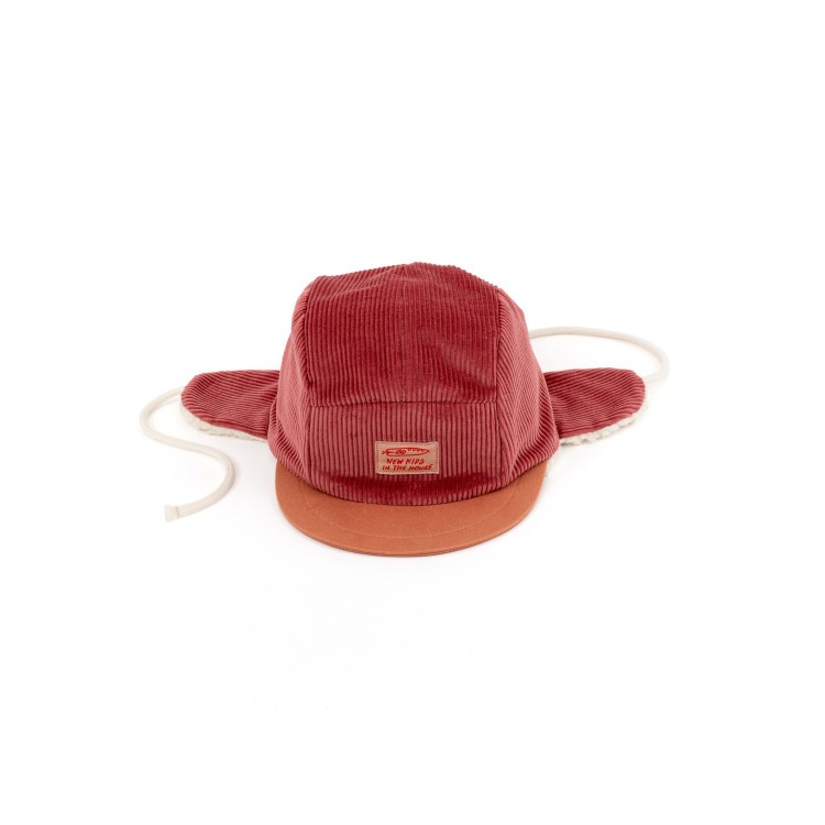 Casquette fourrée upcyclée "Robin" Casquette fourrée upcyclée "Robin"