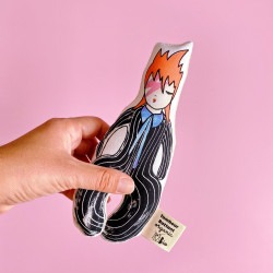 Hochet coussin illustré - Ziggy