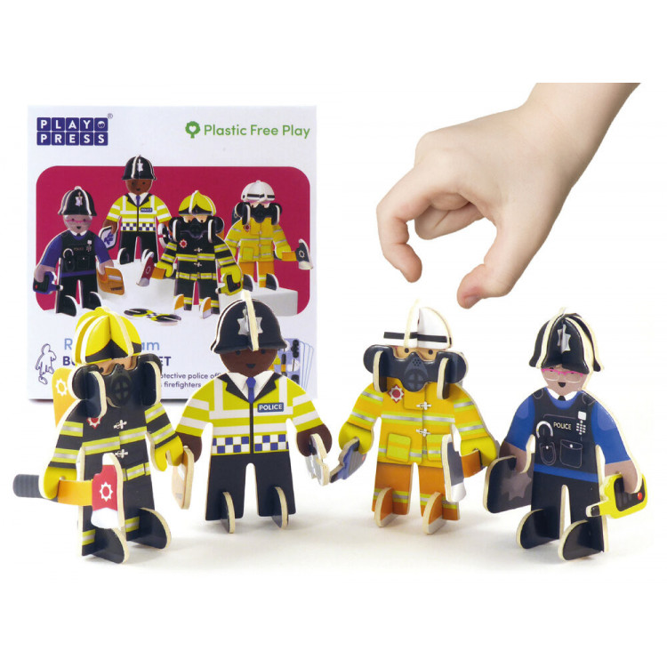 Set de 4 perso - Equipe de sauvetage