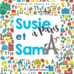 Susie et Sam à Paris - Livre-accordéon