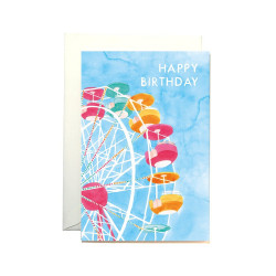 Carte anniversaire - Grande roue