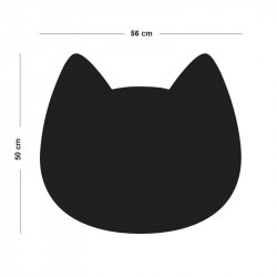 Tableau magnétique mural repositionnable - Chat