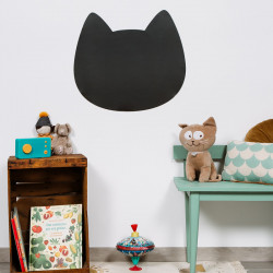 Tableau magnétique mural repositionnable - Chat