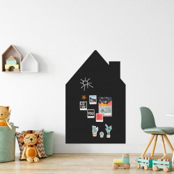 Tableau magnétique mural repositionnable - Maison