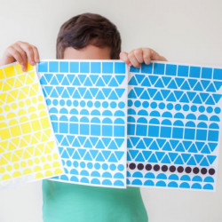 Poster + 520 gommettes - Les Lettres A/Z